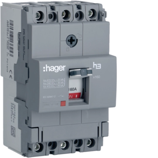 HHA160Z - MCCB X160 3P 160A 25kA