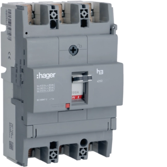 HHB200Z - MCCB X250 3P 200A 25kA