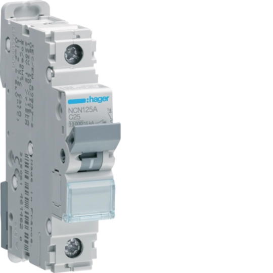 NC125A - MCB 1P 25A 10kA